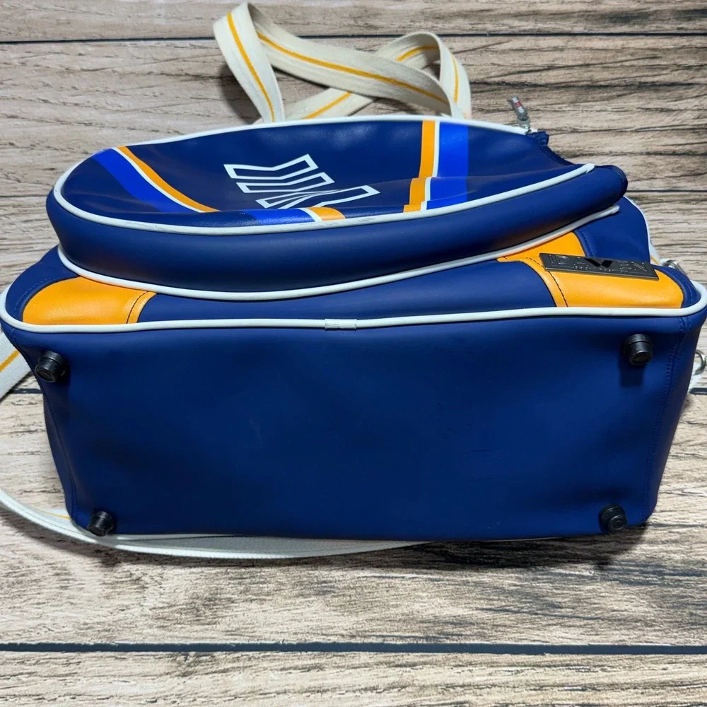 Idawen Tennis Paddle Bag Men Large Blue Orange Limited Edition Duffel Spain
